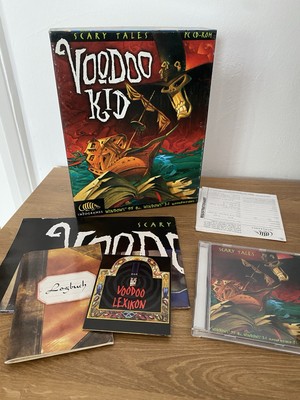 PC Spiel Voodoo Kid Computer CD-ROM Big Box Scary Tales inkl. Poster