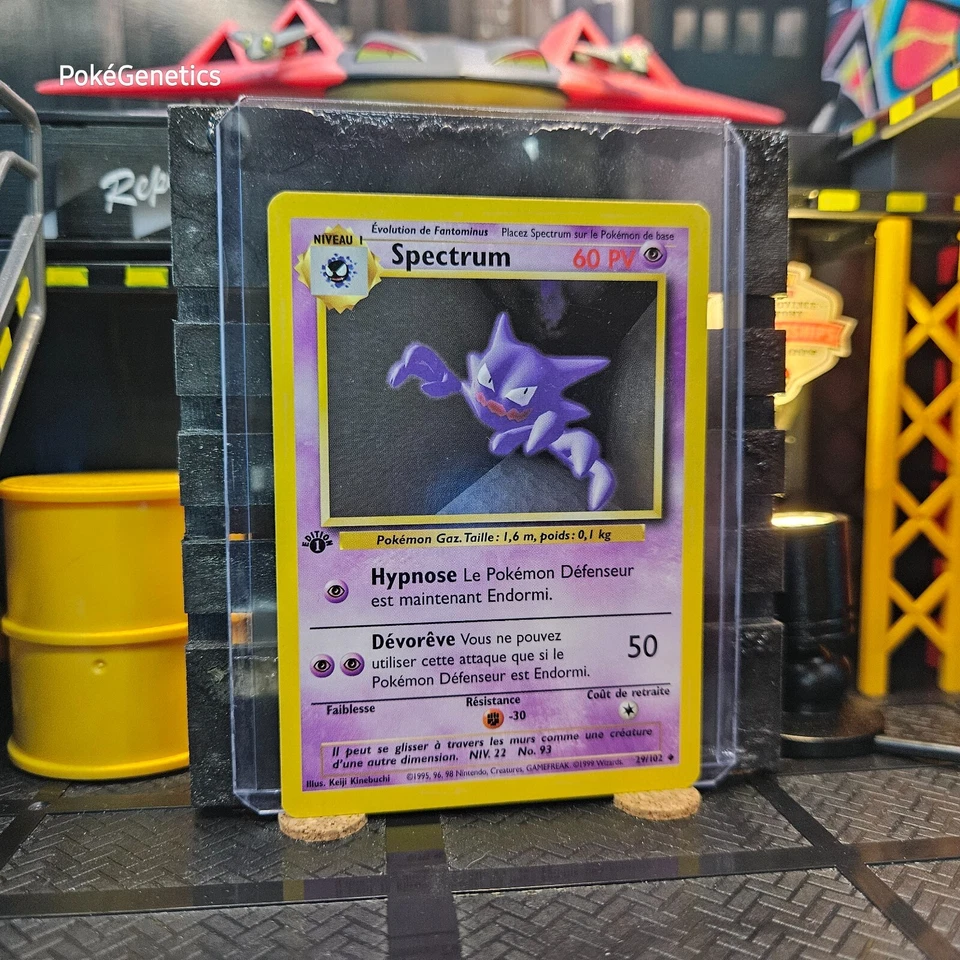 Spectrum Haunter 1st Edition Base Set French Pokémon TCG 29/102 Uncommon - Image 3 of 4