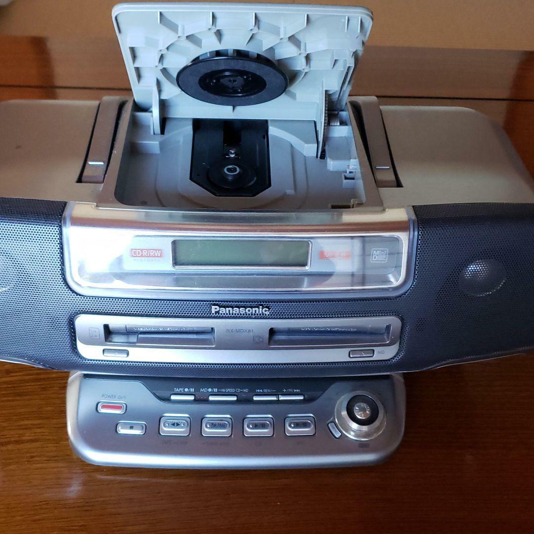 CD/MDプレイヤー(Panasonic) Panasonic MD, CD, cassette player | eBay