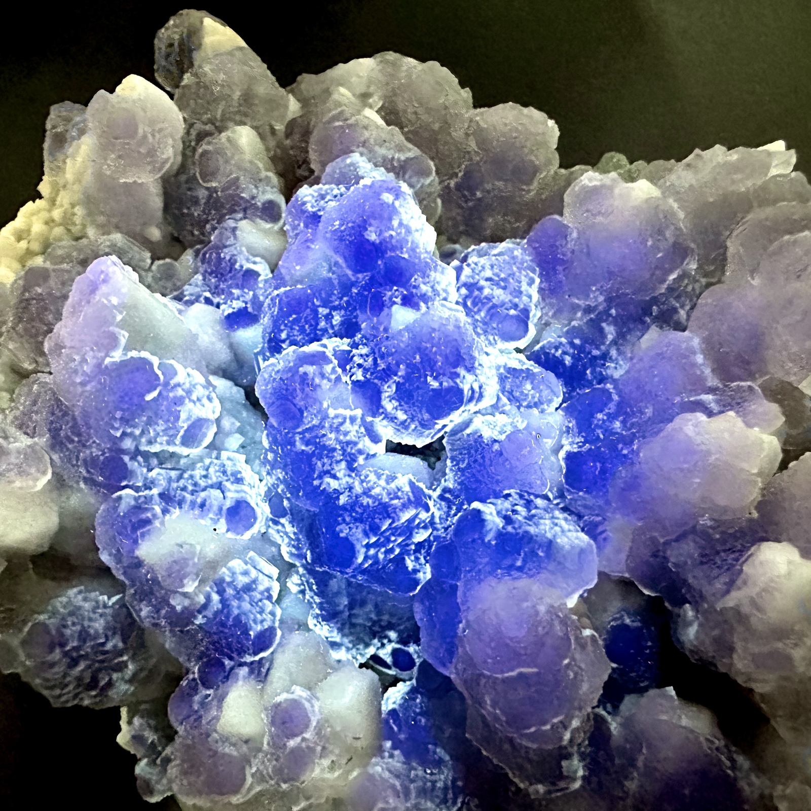 4.9LB Premium Natural Fluorite Specimen Devil's Eye from China