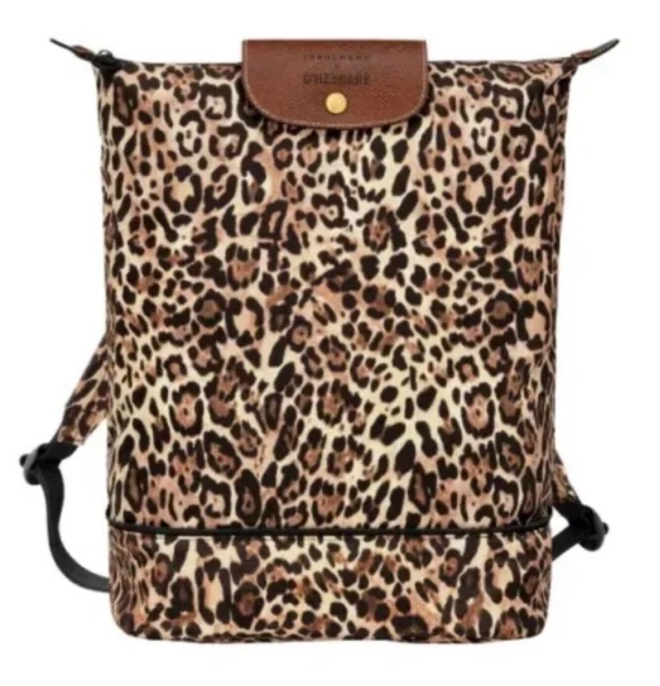 Longchamp x D’heygere Backpack Animal Print Le Pliage Nylon Leather gyuh image 8
