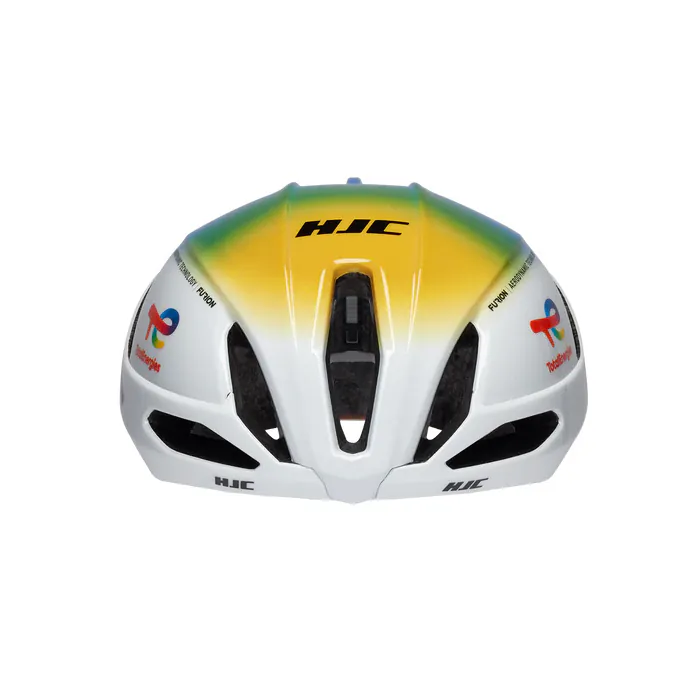 HJC Furion Semi-Aero Road Bicycle Helmet (Gloss Total Energies Team