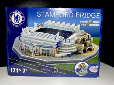 3D-Stadion-Puzzle - Chelsea Stamford Bridge ** BRANDNEU & KOSTENLOSER UK-VERSAND **