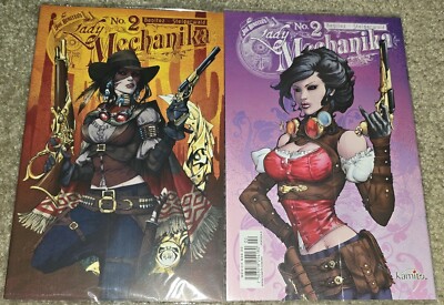 1 Rare HTF Lady Mechanika 2 NM MX Outlaw Exclusive Benitez 2011 Foreign Variant
