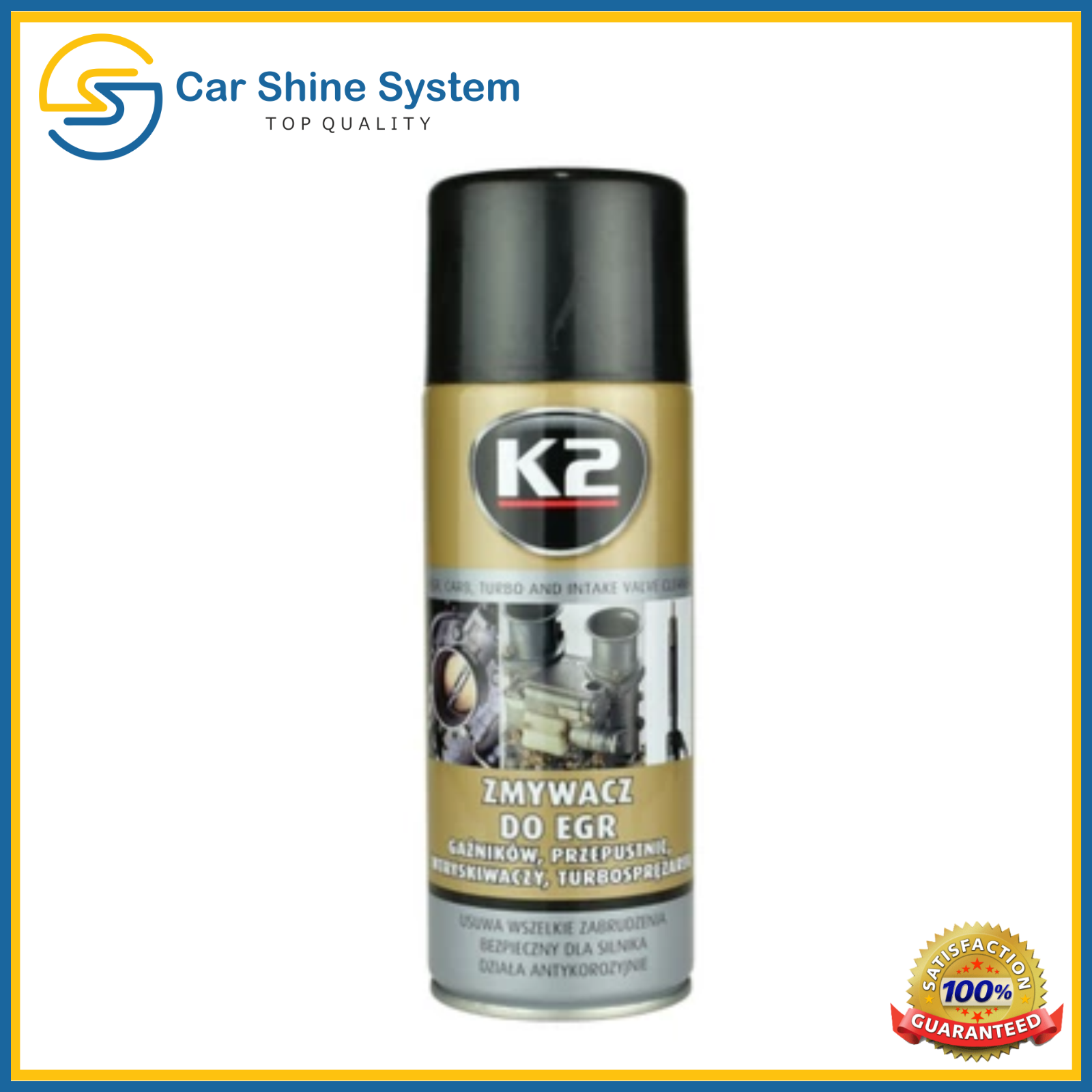 K2 EGR Valve & Carb Cleaner Spray Air Intake Carburettor Clean Petrol