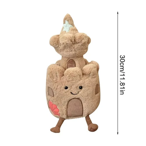 Brand New With Tags! 100% Genuine Jellycat Amuseables Sandcastle - Picture 5 of 5