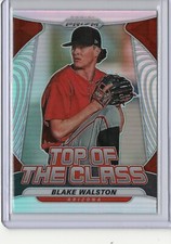 2020 PANINI PRIZM BASEBALL SILVER PRIZM BLAKE WALSTON TOP OF THE CLASS AS DBACKS