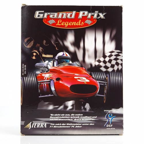 PC Spiel : Grand Prix Legends - Computer CD-ROM Big Box OVP dt. | Sierra - Bild 1 von 10