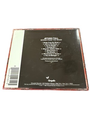 Songs from the Wood by Jethro Tull (CD, 1985) | eBay