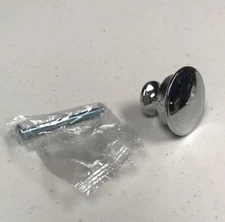 Liberty P33747CPC-CP 1 1/4" (32mm) Polished Chrome Silverton Cabinet Drawer Knob