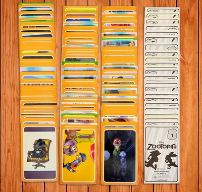 zootopia zootropolis panini complete stickers set ebay