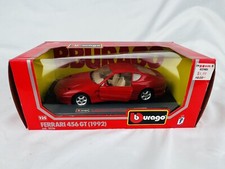 Burago 1992 Red Ferrari 456 GT cod0536 1/25 Diecast Model