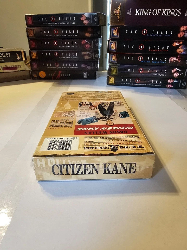 Citizen Kane! Sealed VHS Tape! TCM Classic! Wow! Foto 4 de 4