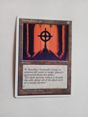 MTG ENG 1995 TORMOD'S CRYPT MAGIC CARD