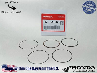 Honda OEM Standard Piston Rings 13011-GN1-A41 - 04-13 CRF80F 2000-03 XR80R