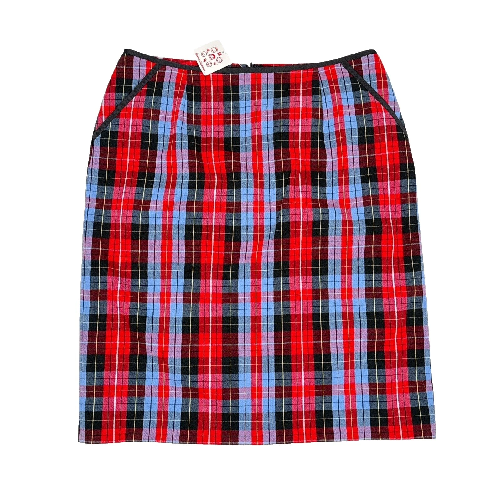 Plaid Mid Skirts for Women