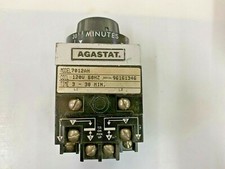 7012AH AGASTAT Relè elettromeccanico ritardo tempo 110/120VAC 10A DPDT 3-30 min
