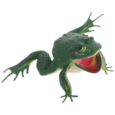  Squeeze Frosch Spielzeug mit realistischem Design und Sound Stofftier zerdrückbares Spielzeug