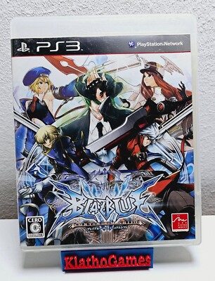 PS3 / Sony Playstation 3 - BlazBlue: Continuum Shift JAPAN mit OVP+Anl.  Y82