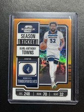 23/24 Panini Contenders Optic Basketball Karl Anthony Towns Orange 3/49