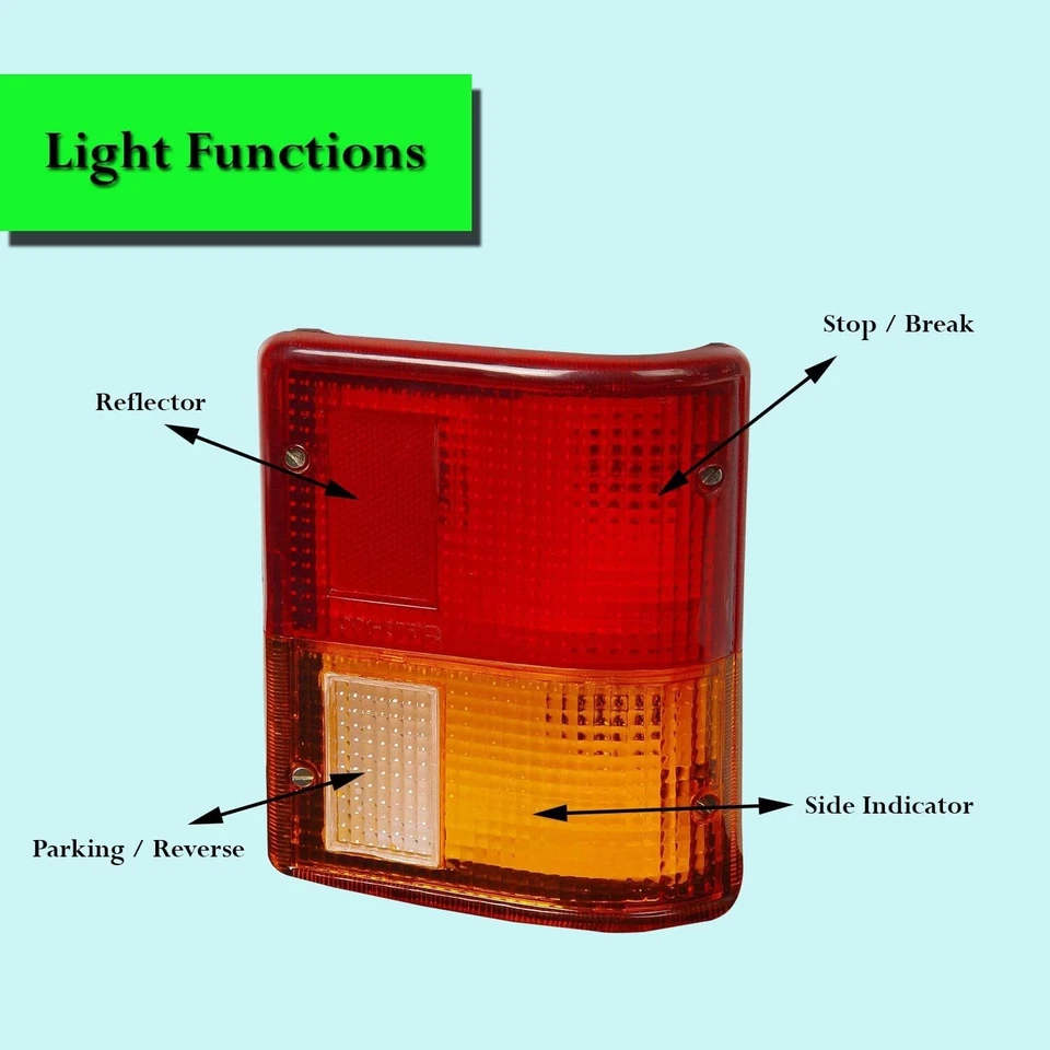 Par de luces traseras 12V Mitsubishi Pajero Montero Shogun MR283721 MR2837221983-91 Foto 2 de 4