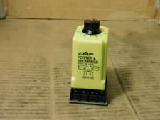 POTTER  BRUMFIELD CDB-38-70001 TIME DELAY RELAY 120VAC WITH BASE RS8