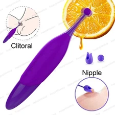 G-Spot Vibrator Clit Orgasm Massager Nipple WAND Sex Toy For Women Rechargeable