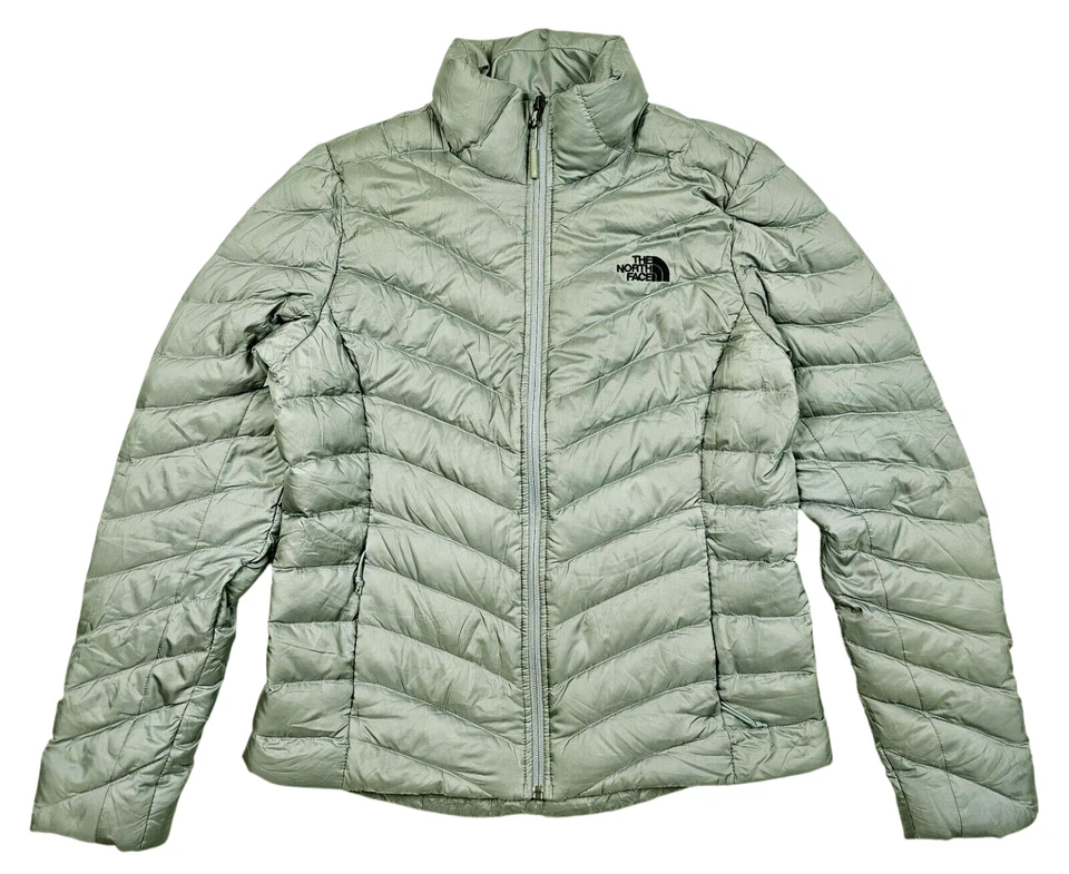 LO ÚLTIMO Chaqueta Para Mujer THE NORTH FACE 800 Delgada DEPORTES JOGG DOWN PUFFER GRIS PLATA S Foto 2 de 4