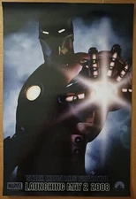 Original Iron Man Movie Promo Poster (Stark Industries Prototype) From 2008