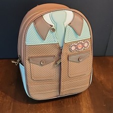 NEW Marvel Loki OB Outfit Mini Backpack Her Universe Hot Topic Disney Purse Bag