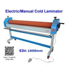 Techtongda Automatic Electric Large Cold Laminating Machine 63In 1600MM 110V 50W