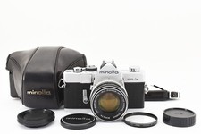 EXC 5 in CASE Minolta SR-1s SLR MC Rokkor PF 55mm F/1.7 Lens From JAPAN