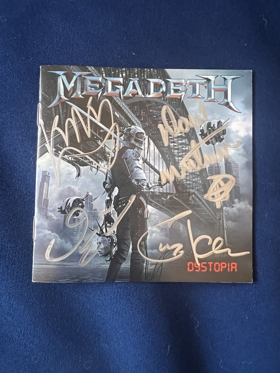 Dave Mustaine メガデス 直筆サインカード POP Century 2025 LEAF