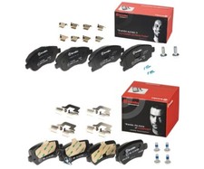 Bremsbeläge Vorne Hinten Brembo Für Opel Corsa C X01 - Combo Tour