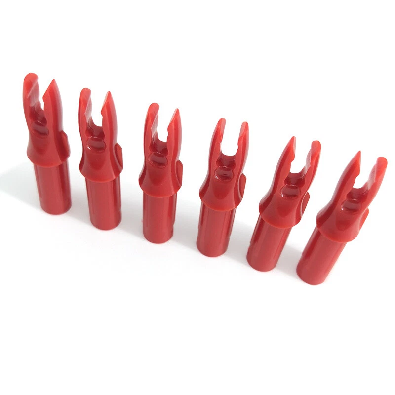 30pcs Archery Arrow Nocks Insert Tips Tails Plastic Nock ID6.2mm Arrow Shaft - Image 3 of 4