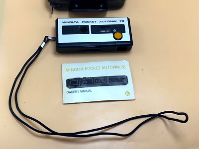 Minolta Pocket Autopak 70 フィルムカメラ Minolta Pocket Autopak 70 Pocketkamera Kamera | eBay