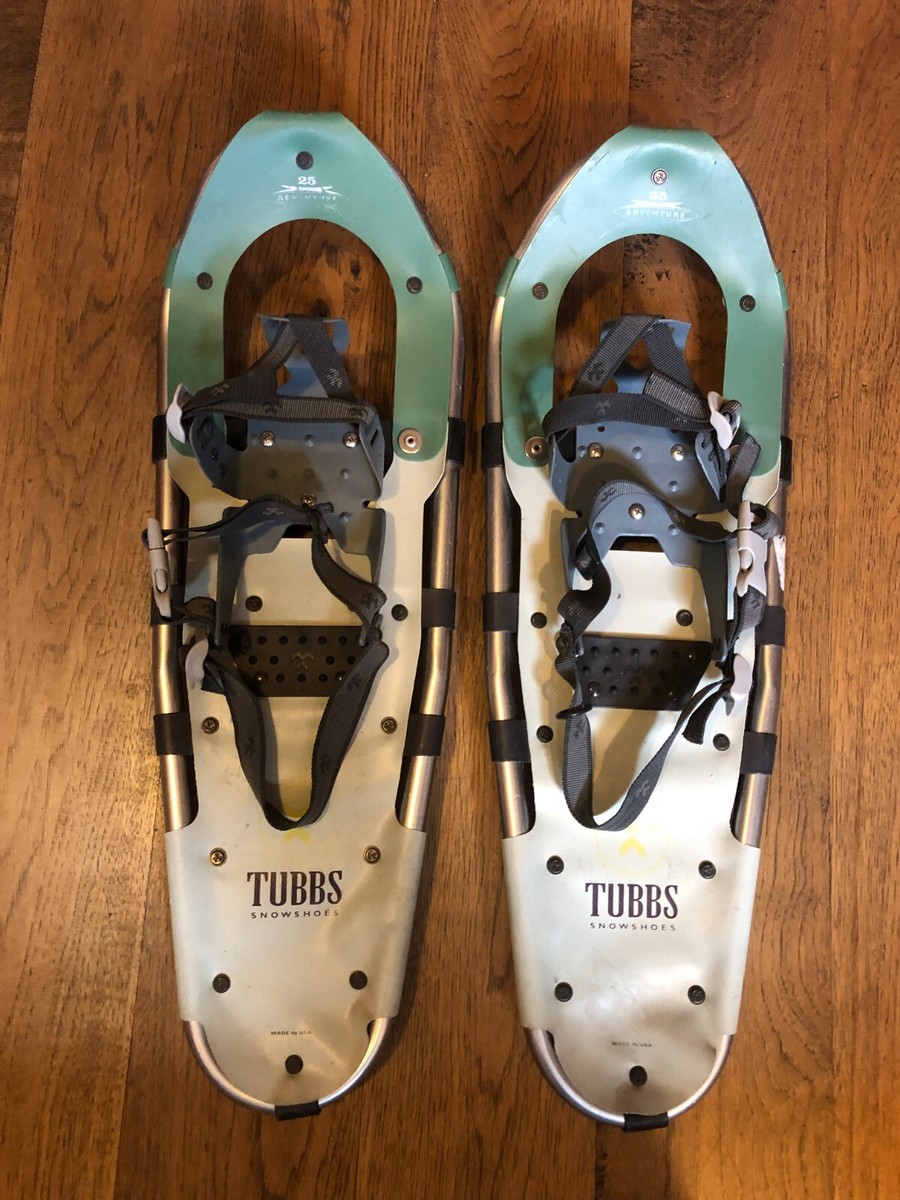 TUBBS Adventure 25 Women Snowshoes Control Wing Bindings USA x 25