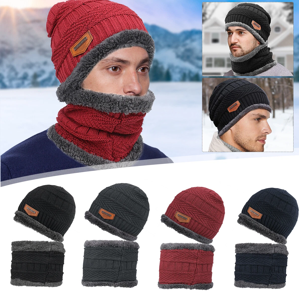 Extra large on sale mens beanie hat