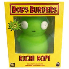Bob's Burgers Kuchi Kopi Glow In The Dark Licensed Figure Yellow Box