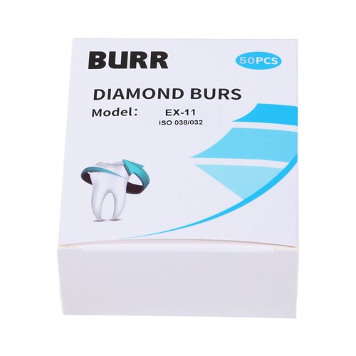 5 pcs Zahnarzt Diamant Bohrer Schleif Fräs Präparation Dental High speed Turbine - Bild 504 von 757