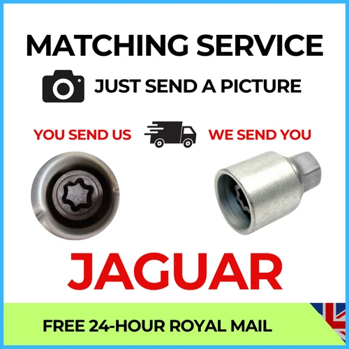 JAGUAR Lock Locking Wheel Bolt Nut Key Anti Theft Security Remover Key New