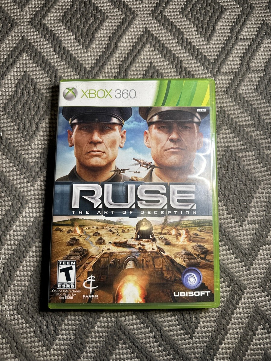 Ruse The Art Of Deception (Microsoft Xbox 360) Complete w/ Manual