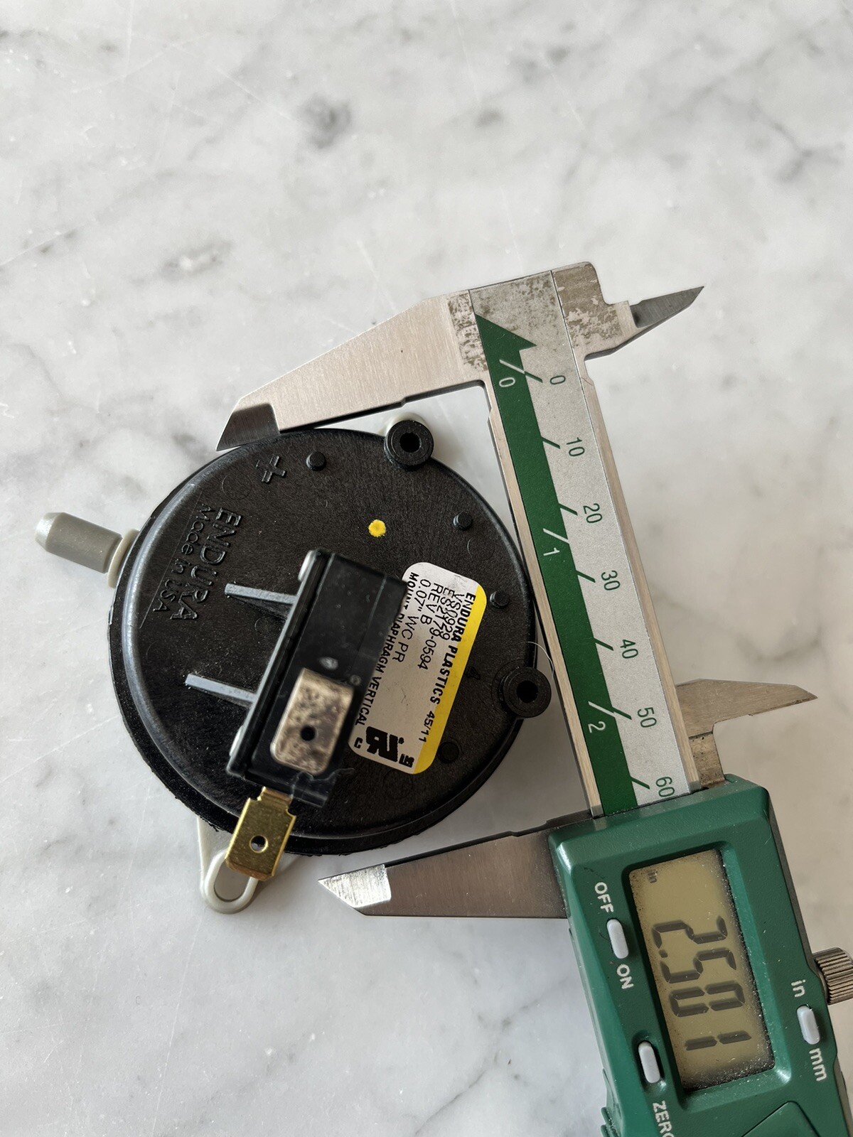 OEM NEW Vacuum Pressure Safety Switch For Pellet Stove CE201 80621