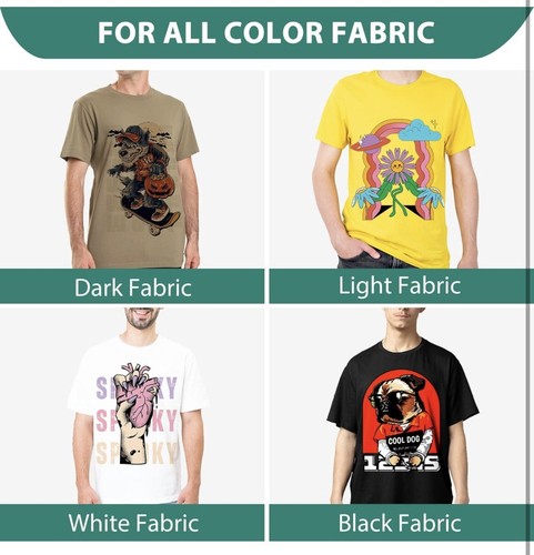 OffNova DTF Transfer Films (30 Sheets) A4 PET Heat Transfer Paper Print - 第 4/14 張圖片