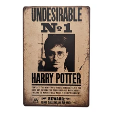 Harry Potter Sign / Reward Signs / Movie Theater Signs / Book Signs / Man Cave