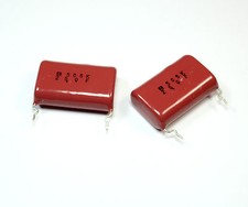 6pcs Panasonic Radial Metallized  Polyester Film Capacitor 5uF 250vdc, 505K 10%