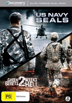 Green Berets - Two Weeks in Hell + Us Navy Seals : New / Sealed 2 DVD Set | R-4