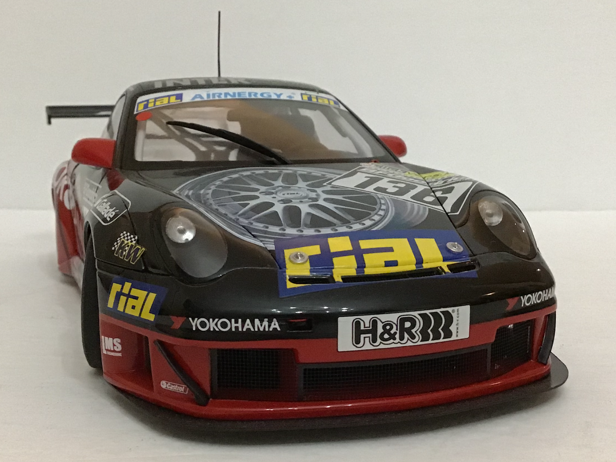 【残りわずか】 GT3 911(996) Porsche 1:18 Autoart RSR 2005 Nurburgring レーシングカー