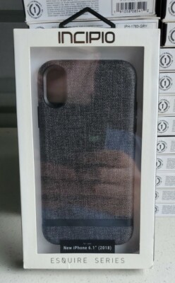 Incipio Esquire Series Case for iPhone Xr - Gray - IPH-1755-GRY