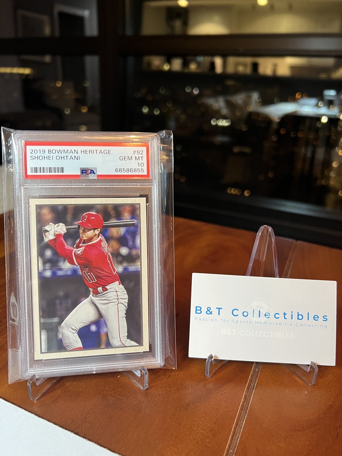 2019 Bowman Heritage Shohei Ohtani 53VR-92 PSA 10 GEM 🔥🔥🔥 view 5